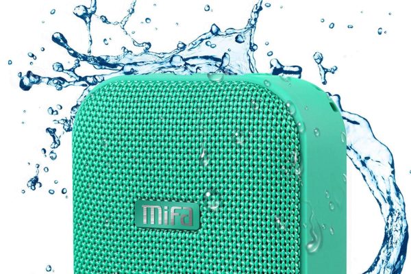 MIFA Altoparlante Mini Portatile Bluetooth 4.2 Tecnologia DSP, IP56 Impermeabile, Scheda Micro SD, Cavo Audio 3,5 mm e Microfono Incorporato per iPhone, iPad, Samsung, Huawei, Honor, Verde