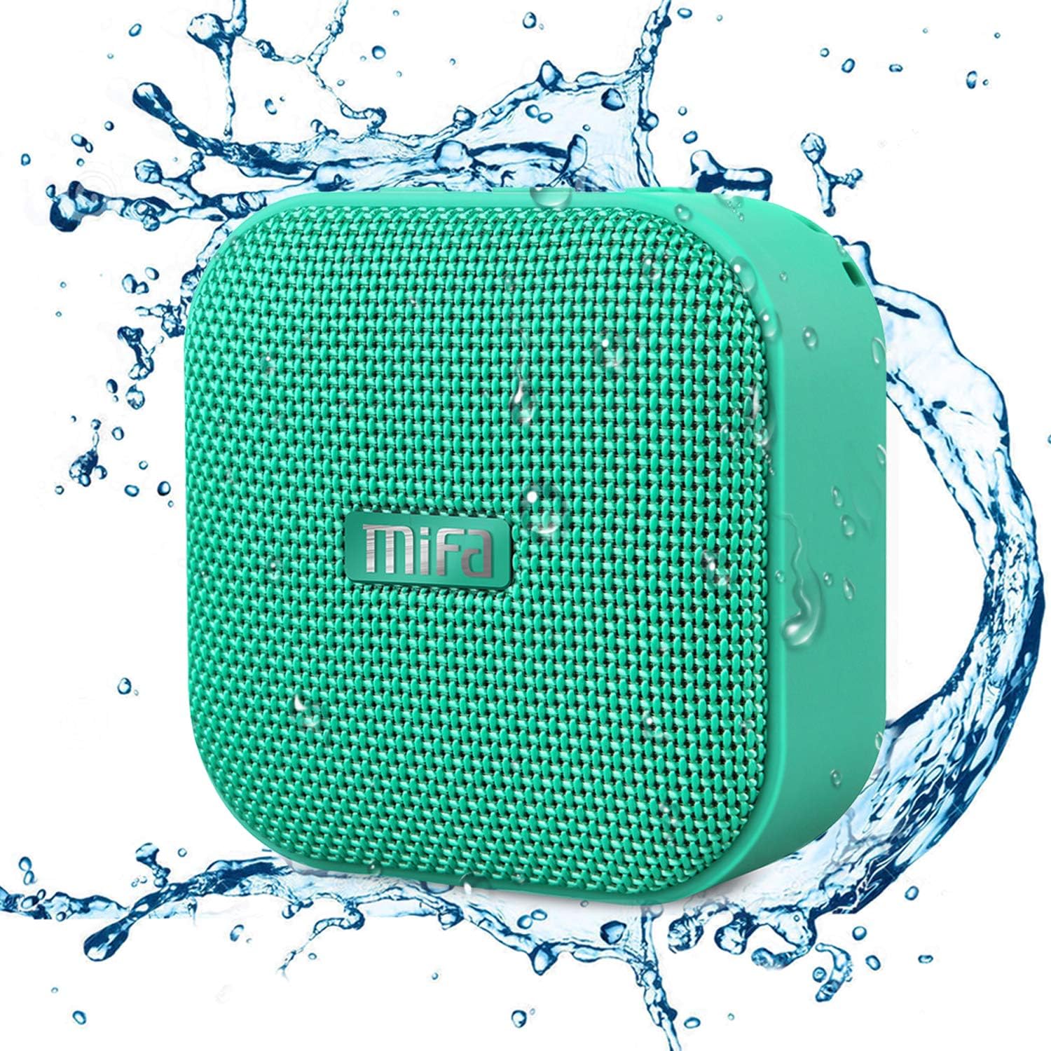 MIFA Altoparlante Mini Portatile Bluetooth 4.2 Tecnologia DSP, IP56 Impermeabile, Scheda Micro SD, Cavo Audio 3,5 mm e Microfono Incorporato per iPhone, iPad, Samsung, Huawei, Honor, Verde