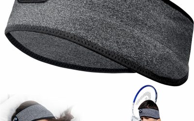 Voerou Cuffie per dormire Fascia Bluetooth, Cuffie wireless a fascia accogliente, Cuffie per dormire con altoparlanti stereo-Fantastici regali tecnologici per uomini donne, perfette per allenamento