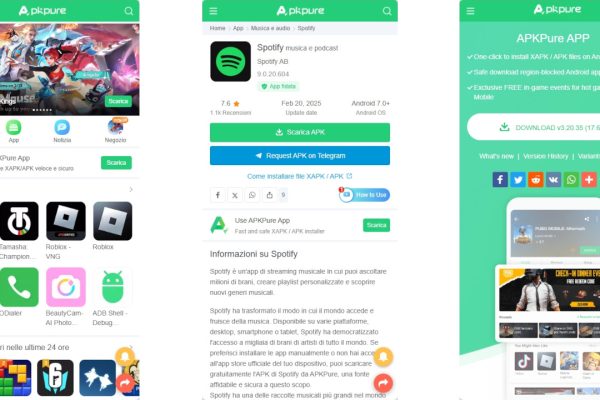 APKPure, bloccato in Italia lo store alternativo (ma legale) di app Android