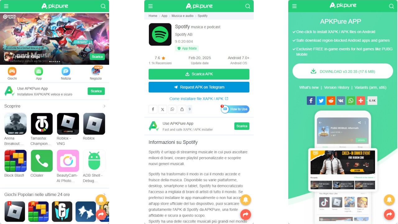 APKPure, bloccato in Italia lo store alternativo (ma legale) di app Android