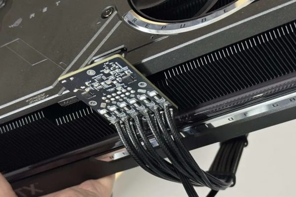 GeForce RTX 5000 e connettori fusi: arriva l'adattatore con monitoraggio e avviso delle anomalie