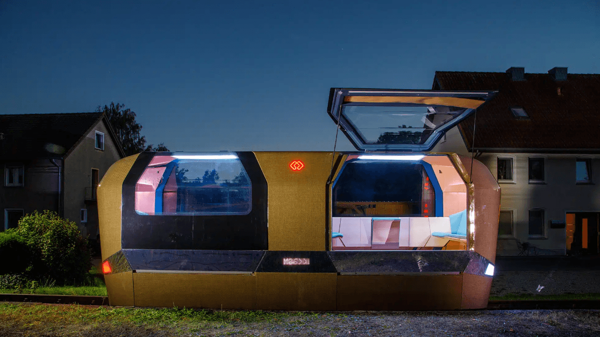 Monocab, la capsula a guida autonoma che promette di risolvere un sacco di problemi di traffico