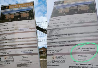 A L’Aquila undici scuole sono (ancora) a rischio sismico nonostante i fondi