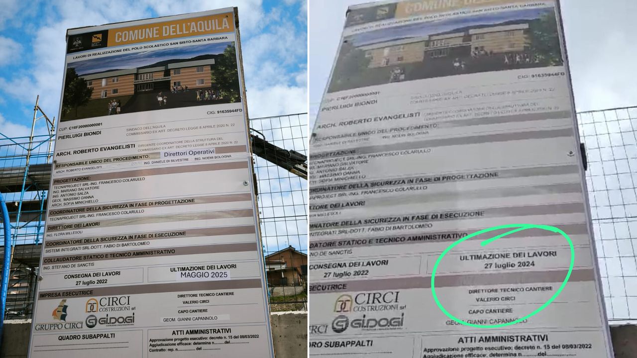 A L’Aquila undici scuole sono (ancora) a rischio sismico nonostante i fondi