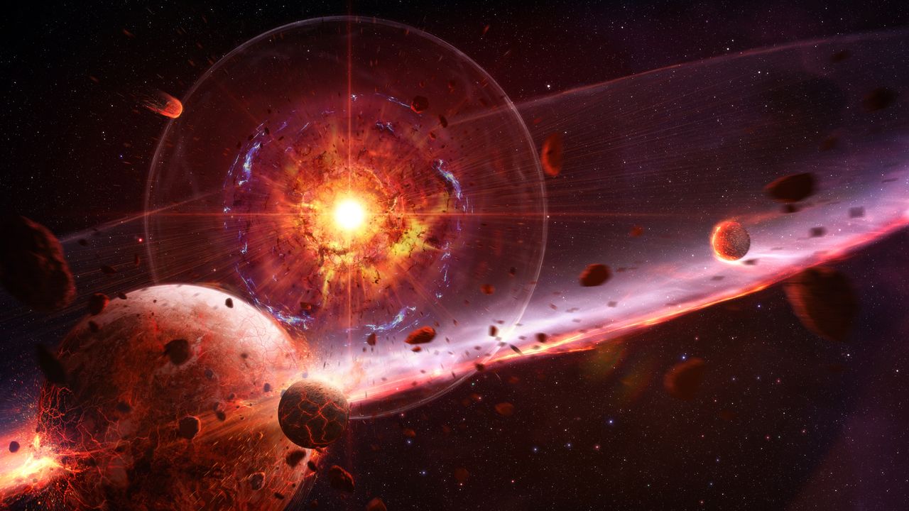 Supernovae, i resti potrebbero essere sparsi sul fondo degli oceani