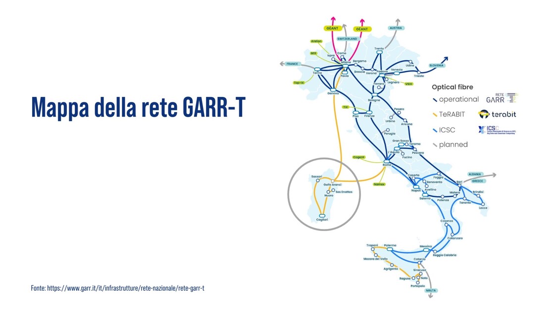 Rete ad alta velocità in Sardegna supporto a Einstein Telescope – Telecomunicazioni