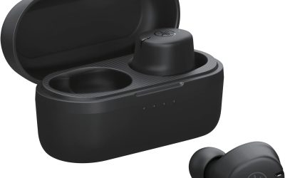 Yamaha TW-E3C Auricolari In-Ear Bluetooth True Wireless con Tecnologia True Sound, Tecnologia Clear Voice Capture, Modalità Gaming, Suono Ambientale e Listening Care – Nero
