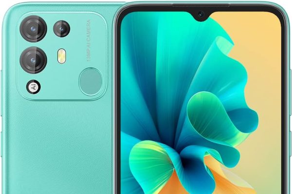 Blackview A55 PRO Cellulare Offerte, Helio P22 Octa Core 4GB+64GB, Fotocamera 5MP+13MP, IPS HD+ 6,53’’, Batteria 4780mAh, Android 11 DUAL SIM Smartphone, Sblocco Facciale Impronta Digitale GPS Verde