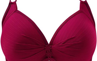Bralette Donna Taglie Forti Reggiseno Senza Ferretto Garantisce Supporto Senza Stringere, Realizzato con Tecnologia Seamless Senza Cuciture Reggiseno da Yoga Comodo Gilet Reggiseni Delicati Sulla
