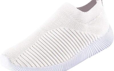 Sneakers Donna Sportive – Sneaker in Rete Estive Comode Traspirante Antiscivolo Tecnologia Leggera Trail Running Costruzione Piattaforma Piatta Offerta Unisex Running