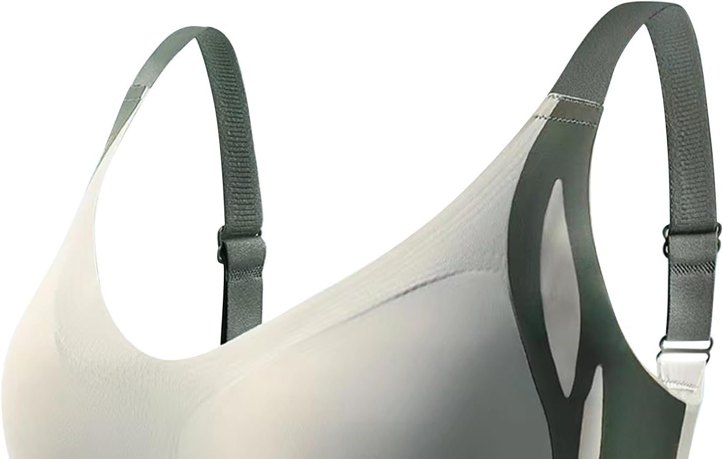 Uwdiohq Reggiseno Super Raccolto Reggiseno Morbido E Confortevole Reggiseno Senza Ferretto Reggiseno Sollevabile Lingerie da Donna Reggiseni Sportivi Quotidiani Reggiseno Senza Coppe