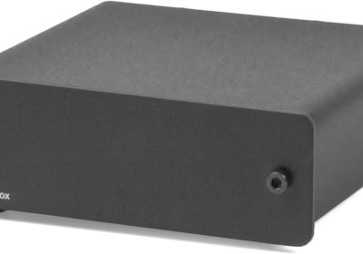 Pro-Ject Phono Box – Preamplificatore di alta qualità, tecnologie avanzate, suono dinamico – Nero