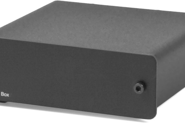 Pro-Ject Phono Box – Preamplificatore di alta qualità, tecnologie avanzate, suono dinamico – Nero