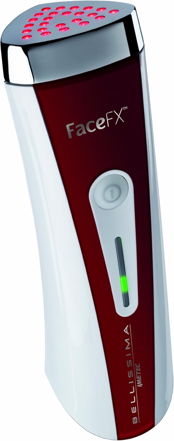 Imetec Bellissima Face FX Dispositivo per il Fotoringiovanimento, Tecnologia Thermo Optical Synergy per Stimolare l’Attività Cellulare e la Produzione di Collagene, Pelle Subito Compatta
