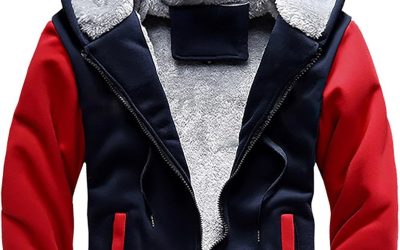 Generico Felpe con Cappuccio da Uomo Felpe da Uomo Cardigan Felpe con Cappuccio da Uomo Tasche Frontali Giacca Pile Uomo Felpe Uomo con Cappuccio Basic Casual And Comfortable