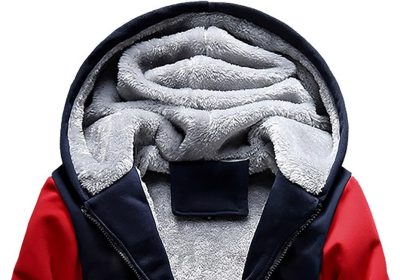 Generico Felpe con Cappuccio da Uomo Felpe da Uomo Cardigan Felpe con Cappuccio da Uomo Tasche Frontali Giacca Pile Uomo Felpe Uomo con Cappuccio Basic Casual And Comfortable