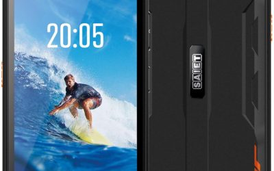 SAIET – Smartphone Sicuro Smart STS602 per Viaggi e Lavoro – Impermeabile e Resistente con Display IPS 6.1’’ e Power Bank Integrato