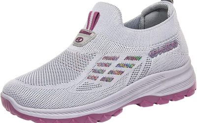 Scarpe da Corsa Donna,Scarpe Sportive da Esterno Basse Camminata Scarpe da Casa Tecnologia Leggera Trail Running Costruzione Piattaforma Piatta Offerta Unisex Running