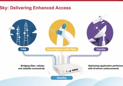 Broadcom annuncia VeloSky, una soluzione per la connettività convergente tra fibra, 5G e satellite