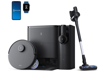 ECOVACS Deebot T30S COMBO COMPLETE: potenza da 11.000Pa, acqua calda a 70°C e scopa elettrica inclusa, al prezzo più basso garantito!