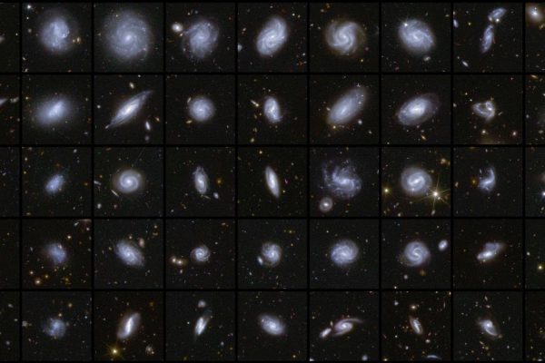 La missione Euclid dell’Esa ci regala le immagini di migliaia di galassie