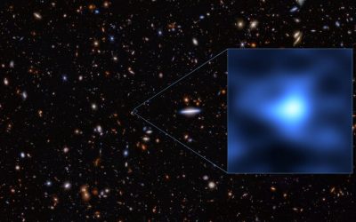 Grazie ad ALMA di ESO è stato trovato ossigeno nella galassia dell'Universo primordiale JADES-GS-z14-0