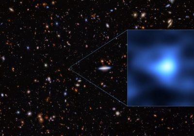 Grazie ad ALMA di ESO è stato trovato ossigeno nella galassia dell'Universo primordiale JADES-GS-z14-0