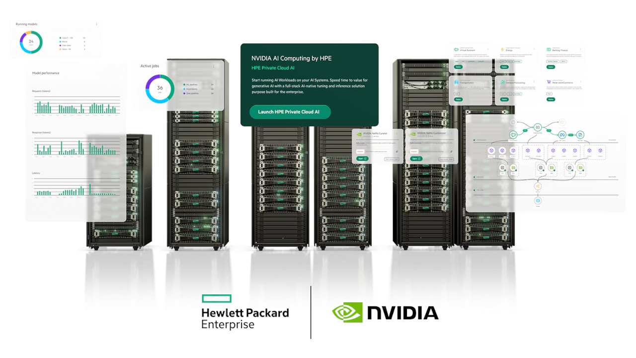HPE amplia la collaborazione con NVIDIA e rende disponibile un nuovo data layer progettato per l'IA