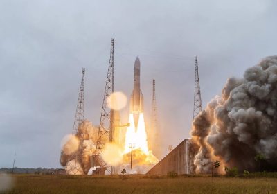 Lanciato il secondo razzo spaziale Arianespace Ariane 6 con il satellite militare francese CSO-3