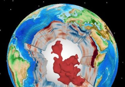 Due continenti sommersi nel mantello terrestre potrebbero alterare il campo magnetico?