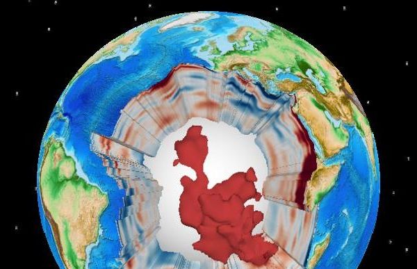 Due continenti sommersi nel mantello terrestre potrebbero alterare il campo magnetico?