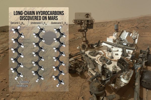 NASA Curiosity ha scoperto delle grandi molecole organiche su Marte, forse parte di acidi grassi