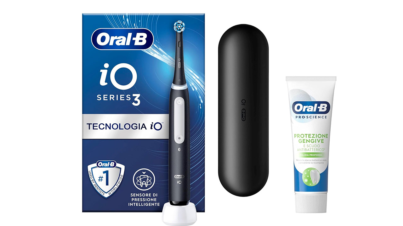 Oral-B iO 3 torna a soli 59€, in offerta a tempo; in forte sconto anche iO 6N
