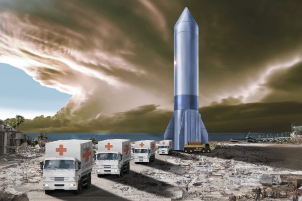 Razzi SpaceX per l'esercito USA: rifornimenti in tutto il mondo in meno di 90 minuti