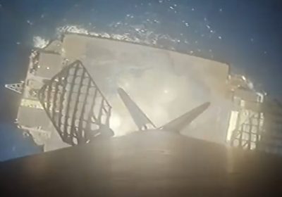 SpaceX ha perso il primo stadio di un razzo spaziale Falcon 9 a causa di un incendio