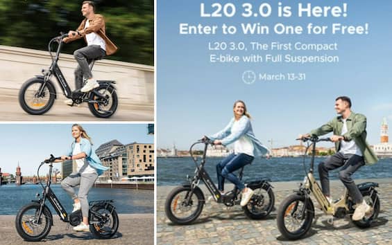L20 3.0, da ENGWE una nuova serie di e-bike compatte