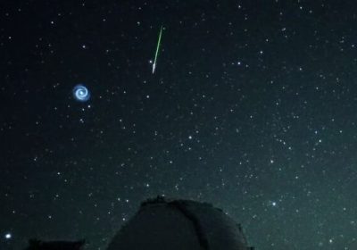 Spirale nel cielo avvistata nel cielo notturno di mezza Europa, la spiegazione del fenomeno