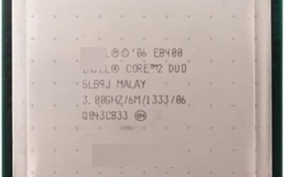 informatico Processore CPU E8400 (3,0 GHz/6 M/1333 GHz) Presa 775 Tecnologia Matura