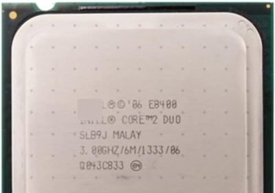 informatico Processore CPU E8400 (3,0 GHz/6 M/1333 GHz) Presa 775 Tecnologia Matura