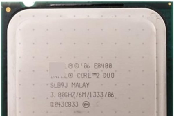 informatico Processore CPU E8400 (3,0 GHz/6 M/1333 GHz) Presa 775 Tecnologia Matura