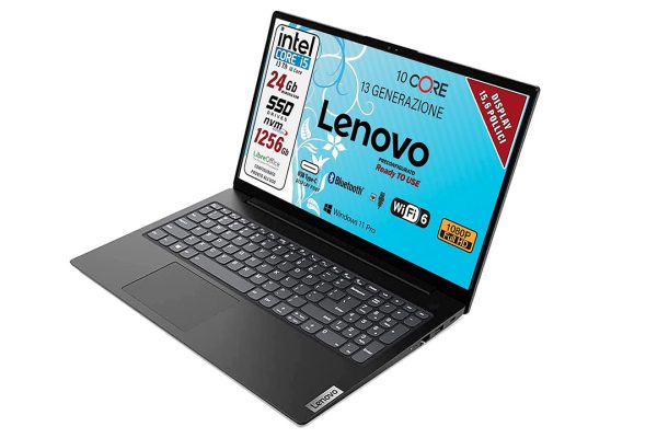 444€ per il portatile tuttofare Lenovo con 16GB di RAM e Intel Core i5-13420H, 534€ con 24GB e SSD da 1TB!