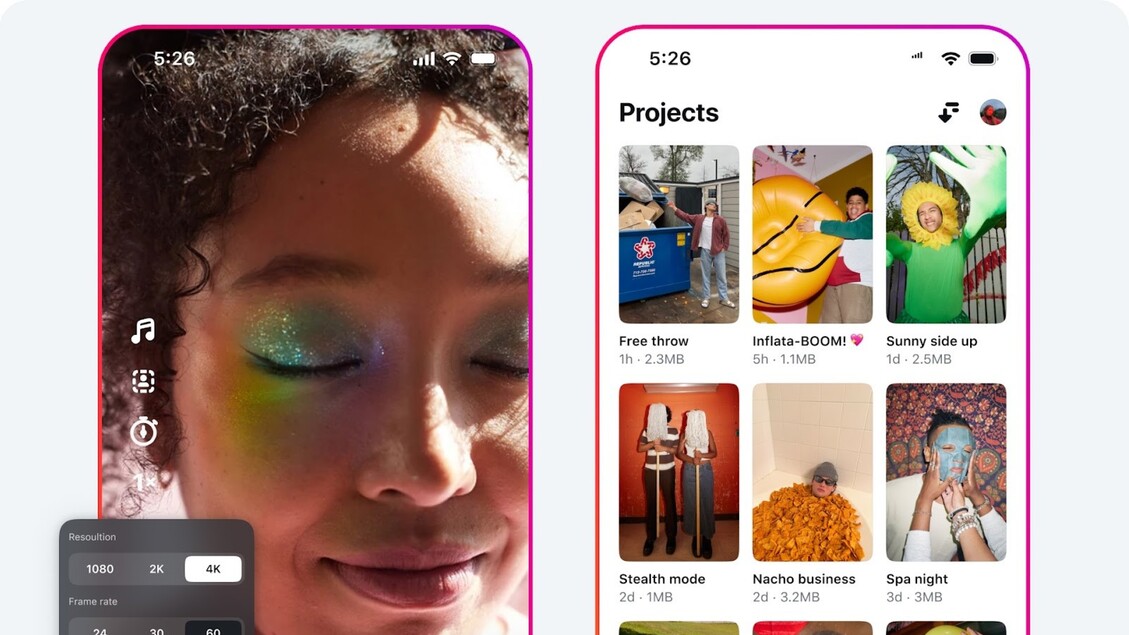 Instagram sfida TikTok, arriva l’app Edits per i video – Software e App