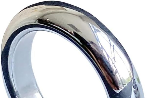 [Uitndvyte] Tecnologia ed Estetica Offerta Terahertz Anello di Pietra Donna Gioielli Texture Pietra Adatto per le Donne Moderne