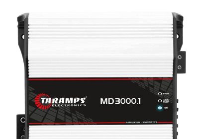 Taramps MD 3000.1 – Amplificatore audio stereo per auto, classe D, 1 ohm, 3000 Watt, 1 canale