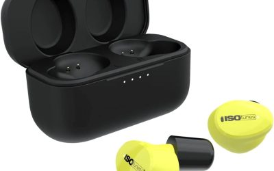 ISOtunes FREE Aware Hearing Protection: EN352 Certified True Wireless Bluetooth Earphones with Passthrough Audio Technology