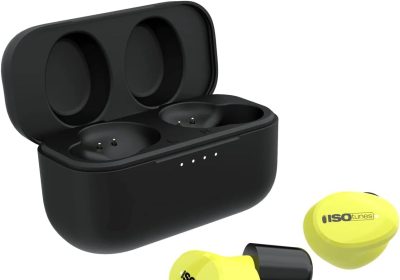 ISOtunes FREE Aware Hearing Protection: EN352 Certified True Wireless Bluetooth Earphones with Passthrough Audio Technology
