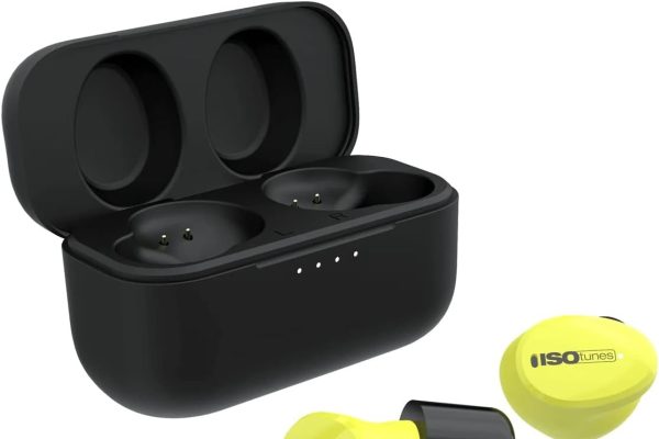 ISOtunes FREE Aware Hearing Protection: EN352 Certified True Wireless Bluetooth Earphones with Passthrough Audio Technology