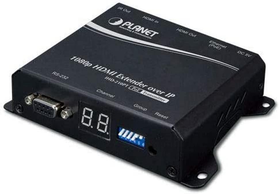 Planet Tecnologia IHD-210PT High Definition HDMI Extender Transmitter Over IP con Poe
