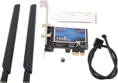 Scheda di Rete Wireless PCIE, Scheda WiFi PCIE Tecnologia di Crittografia WPA3 per i Giochi